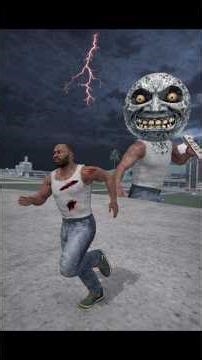 Scary Moon Franklin Vs Franklin In Indian Bike Driving 3D #shortsfeed