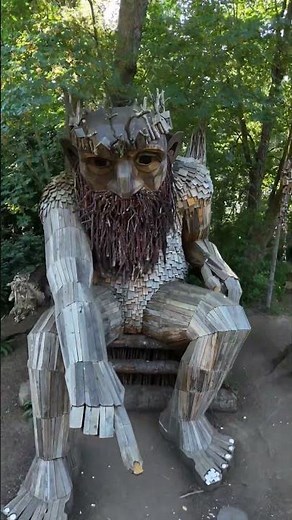 Oscar the Bird King - Vashon Island Troll by Thomas Dambo #troll #vashonisland #art