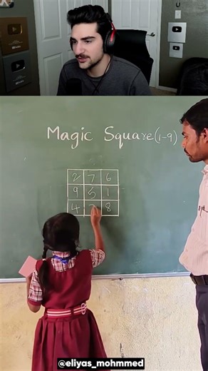 Magic Square Puzzle Challenge! 🤯 ‪@eliyas_mohmmed‬