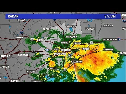 Houston weather: Live radar tracking the rain across southeast Texas