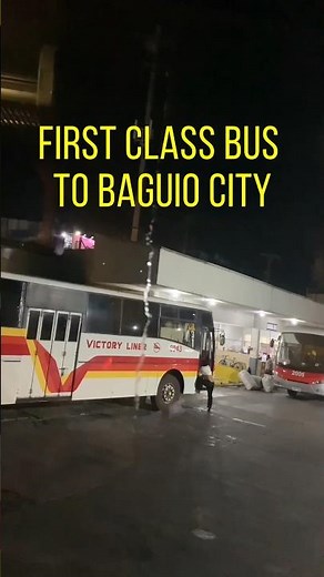 First Class Bus to Baguio City - Victory Liner