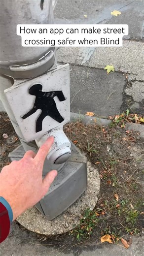 201K views · 2.1K reactions | OKO Pedestrian Signal App for the Blind & Visually Impaired #blind #safety #OrientationAndMobility | ThinkTank | Facebook