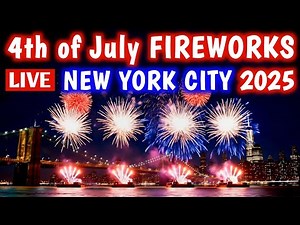 🎆 Macy's 4th of July FIREWORKS NYC LIVE 🇺🇸 2025 July 4th Fireworks New York City ✨️