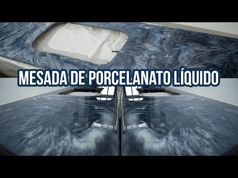 Mesada de Porcelanato Líquido