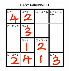 Calcudoku: 20 Easy   20 Medium   20 Hard - Etsy Canada