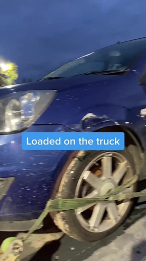 Picking up my latest @Copart UK purchase #fixingsalvage #salvage #copart #crashed #fyp #fy #crash #salvagecar