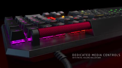 Watch Omen by HP Sequencer Wired USB Mechanical Optical Gaming Keyboard – 10X Faster – Blue Switch - Vo... on Amazon Live