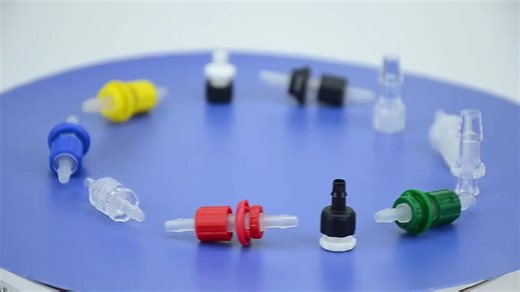 Medical Male Luer Integral Lock Ring Adapter Female Luer Thread to Hose Barb Connector Luer Tube Fittings