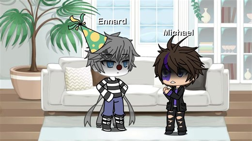 Ennard teaches Michael a valuable lesson 🥰🥹❤️ #?gachallife💜même #gacha #aftonfamily #fnaf #fyp