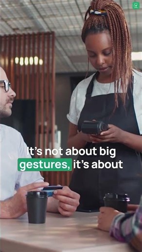 Having a service mindset and attitude