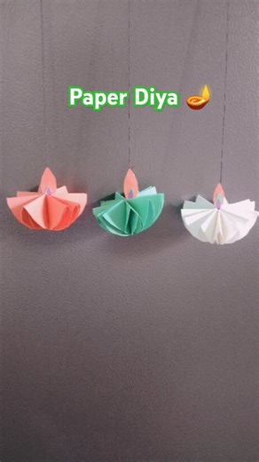 How To Make Paper Diya 🪔#diy #art #shorts