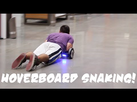 HOVERBOARD SNAKING PRANK In Home Depot