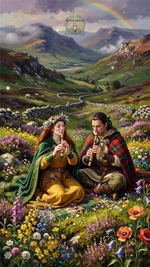 Breathe & Relax 🍃Celtic Flute Duet 20s #asmr #ambientmusic #asmrsounds #celticflute