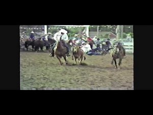 Steer Wrestling - Cheyenne Rodeo - 1989