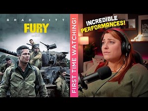 FURY (2014) Reaction & Commentary | FIRST TIME WATCHING #fury #ww2 #war #bradpitt
