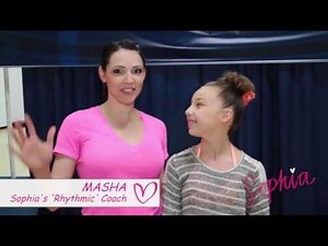 Sophia Lucia's stretch routine