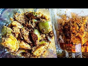 "Traditional Mango Pickle" | Maharashtrian Style | Home Made | --Sujata Kitchen