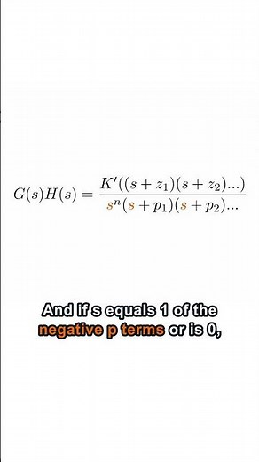 Poles and Zeroes in Error Analysis (Control Systems)