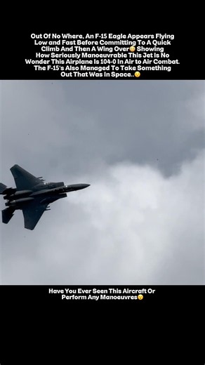 F-15 Performs Shocking Manoeuvre Right Over Me..😳