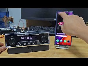 RetroSound Radio Control usage steps