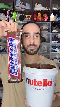 Food ASMR Eating a Giant Snickers Bar #asmr #food #asmrfood #foodsounds #mukbang #eating