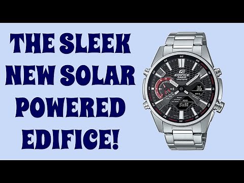 Casio Edifice ECB S100 Chronograph Watch -- REVIEW