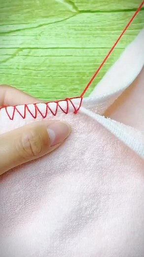 This is my daughter-in-law's handmade edge lock technology.#needtoknow #needtoknowchallenge #needlework #handwork