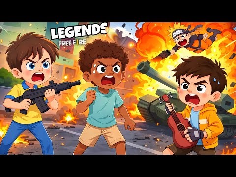 Free Fire Cartoon 2D – Battle of Legends ‪@Hardtoonz22‬
