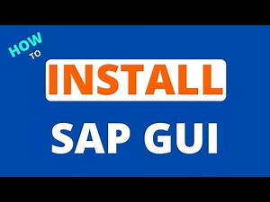 How to Install SAP GUI on windows PC | SAP GUI INSTALLATION |