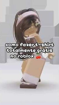 como fazer camisetas clássicas de graça no roblox!🍒🌷 #roblox #trend #naofloppa #desflopacomu #shorts