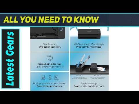 ScanSnap iX1300: The Amazing Compact Scanner That Does It All!