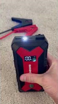 4000A Car Battery Jump Starter — Portable Auto Power Pack with LED & USB ⚡🚗 #auto #cargear