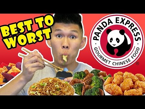 PANDA EXPRESS: ALL MENU ITEMS RANKED! - Life After College: Ep. 514