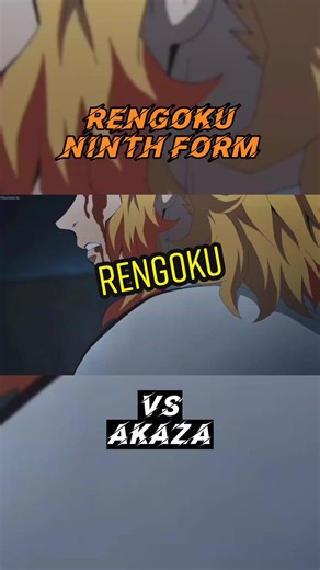 Rengoku Ninth Form Vs Akaza - Epic Battle Revealed