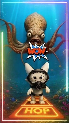 SPRUNKI vs DRAGON and DEEP SEA ALIEN 👽🔥 Epic Tiles Hop Battle