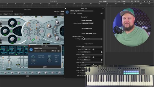 临时开关控制软件乐器（Logic Pro 11）