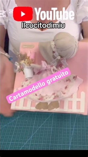 Sunbonnet Sue 🎀 Cartamodello GRATIS @Ilcucitodimiu_