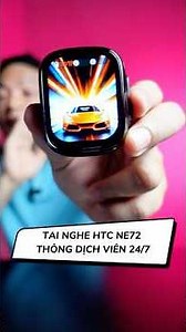 Tai nghe HTC NE72 | Bộ sạc hỗ trợ 163ngôn ngữ, 2 chế độ tai nghe và loa, màn hình cảm ứng