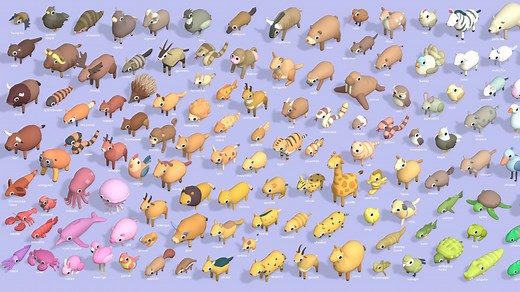 Quirky Series ULTIMATE Pack - Buy Royalty Free 3D model by Omabuarts Studio (@omabuarts)