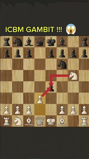ICBM Gambit 💥 | Explosive Chess Attack from Start to Finish! #checkmate #chesstactics #chessgambit