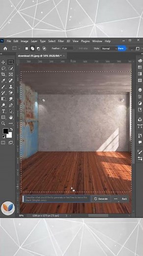 How to Create Modern Kitchen in Photoshop #photoshop #ai