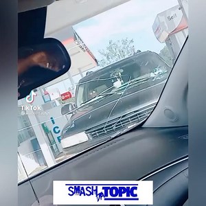 751K views · 5.7K reactions | Woman blocks 2 gas pumps and gets upset when another driver parks in front of her and go inside the store. This happened at a gas station in Atlanta. | Smash Da Topic | Facebook