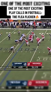 16 reactions | Michigan runs the flea flicker like it’s in their DNA! 〽️These trick plays? Straight-up masterpieces. #GoBlue #FleaFlicker #WolverineFootball #TrickPlayEnergy | Stephen Michael Mannina | Facebook