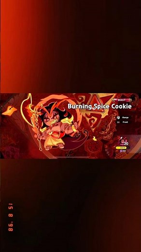 Introducing The Beast’s “Burning Spice Cookie”