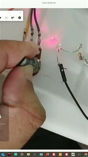 LED fading in and fading out tutorial using PIC16F877A. #circuit #electronics #viral #shorts