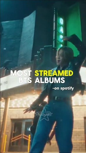 Most streamed bts albums #bts #btsarmy #btsshorts #kpop #shorts