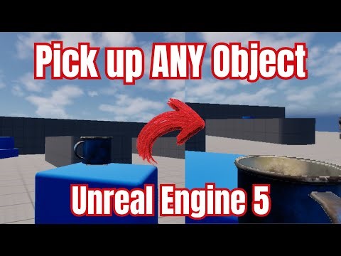 Make Your Player Grab Objects in UE5 (Fast & Simple)