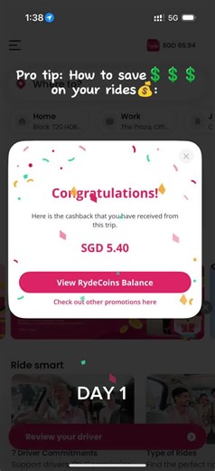 Maximize Your Savings with Ryde Cashback Offers!