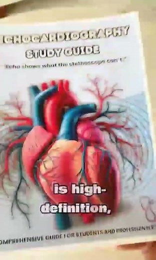 Echocardiography Guide | Cardiac Ultrasound Study Guide for Echo Tech, Nursing & Medical Students