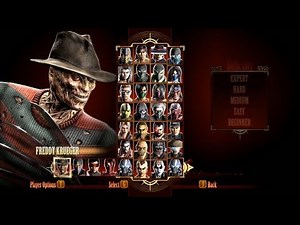 #1137 Mortal Kombat 9 (Steam) DLC Characters (4/4): Freddy Krueger playthrough.